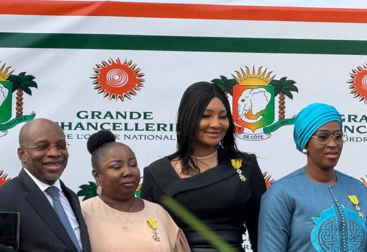 Côte d’Ivoire/Mode: Fatim Sidimé élevée au rang de Chevalier dans l’Ordre du mérite ivoirien