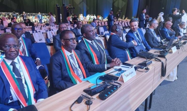 La Côte d’Ivoire prend part au 28ᵉ congrès de l’Union postale universelle à Dubaï