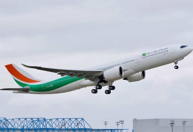 Transport aérien/ Air Côte d’Ivoire inaugure son premier vol direct Abidjan–Paris avec son nouvel Airbus A330-900 Neo