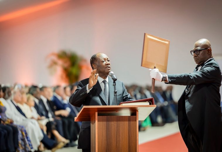 Investiture du président réélu / Alassane Ouattara prête serment et promet un mandat placé sous le signe de la stabilité et de la transmission générationnelle 