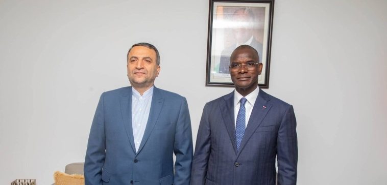 Côte d’Ivoire – Iran : Vagondo Diomandé et l’ambassadeur iranien renforcent les axes de coopération