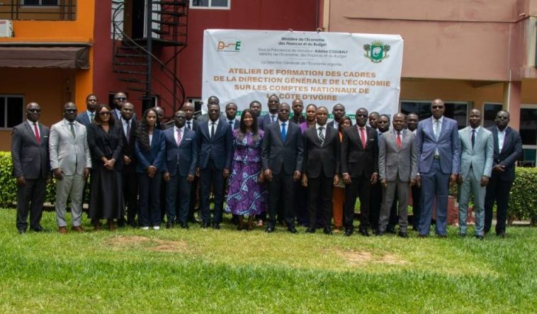 Côte d’Ivoire : la Direction générale de l’Économie renforce ses cadres sur les comptes nationaux