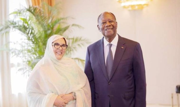 DIPLOMATIE/ Cinq nouveaux ambassadeurs reçus par Alassane Ouattara à Abidjan